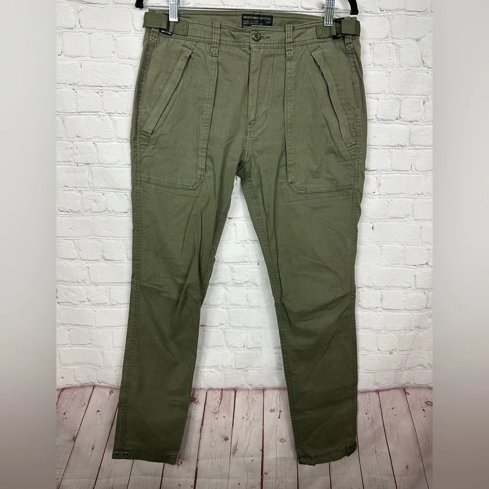 Vintage Abercrombie & Fitch Pants Men‎ 30x32 Military Utility Slim Straight GUC